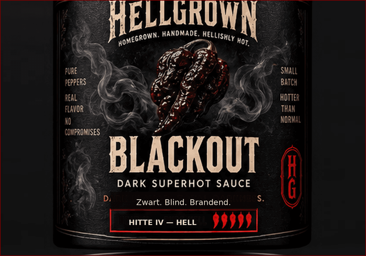 BLACKOUT etiket