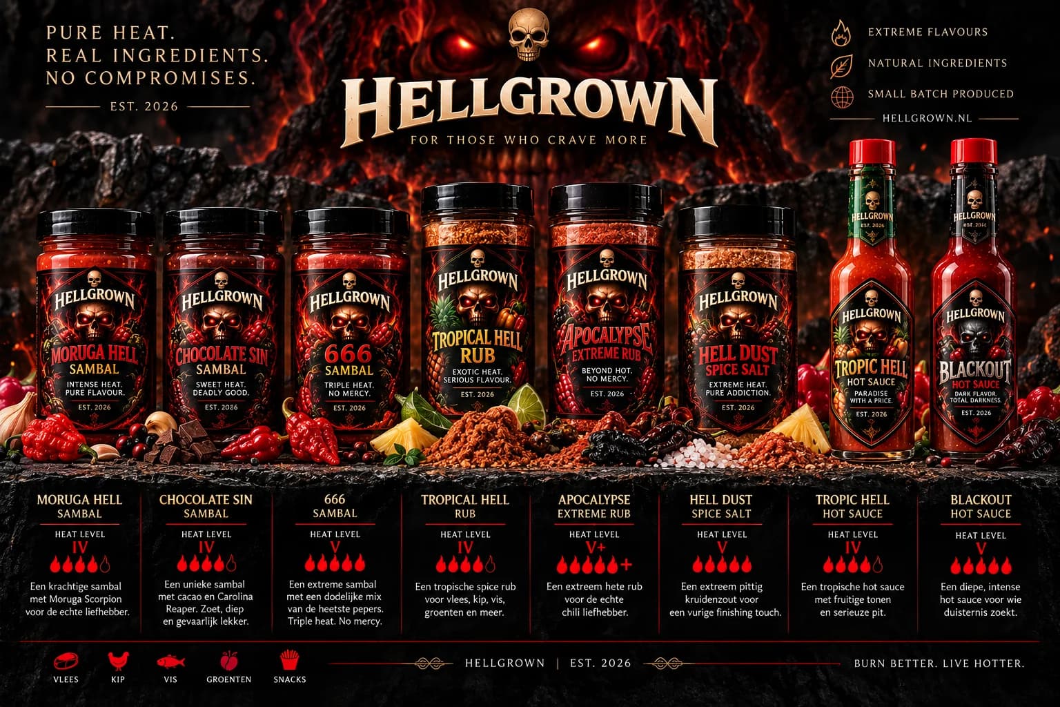 HELLGROWN PROEFSET